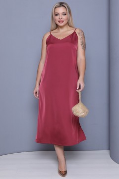 Платье-комбинация из плотного шёлка Agata