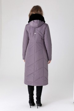 Женское пальто на молнии 23409 56 размера Dizzyway(фото3)