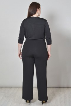 Чёрные трикотажные брюки Avigal(фото3)