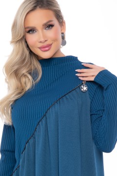 Трикотажное платье А-силуэта LT collection(фото3)