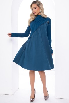 Трикотажное платье А-силуэта LT collection(фото2)