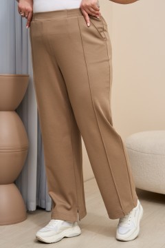 Бежевые брюки с карманами Intikoma(фото4)