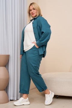 Стильные брюки с принтом Intikoma(фото2)