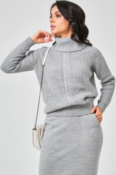 Базовый вязаный свитер Happychoice