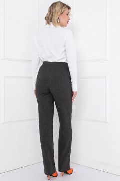 Классические серые брюки с карманами Bellovera(фото4)