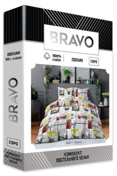 Комплект постельного белья Таймс 142061 Bravo(фото2)