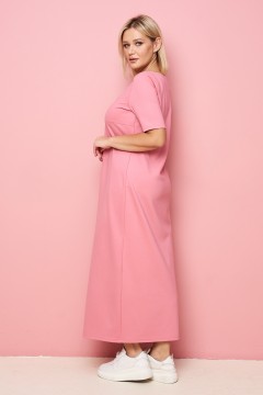 Тёмно-розовое длинное платье Sparada(фото2)