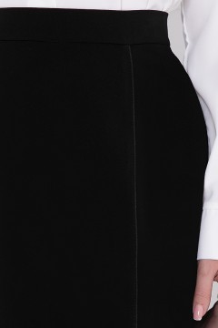 Чёрная прямая юбка Bellovera(фото4)