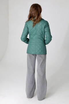 Тёмно-зелёная куртка-жакет 24120 Dizzyway(фото3)