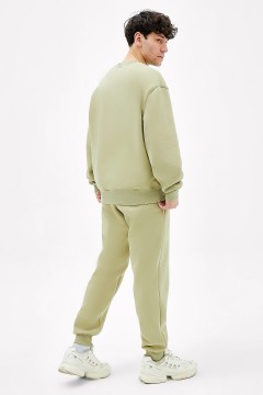 Мужской спортивный костюм цвета пыльный хаки 22/3380Ц-7П Mark Formelle men(фото3)