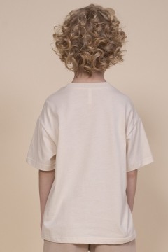 Трикотажная футболка с принтом для мальчика BFT3354/1  Pelican(фото3)