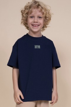 Удобная футболка с принтом для мальчика BFT3354/4  Pelican