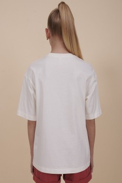 Удобная футболка с принтом для девочки GFT3354/1 Pelican(фото3)