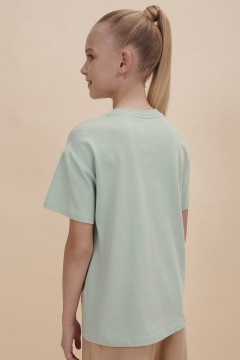 Стильная футболка с принтом для девочки GFT3354/2  Pelican(фото3)