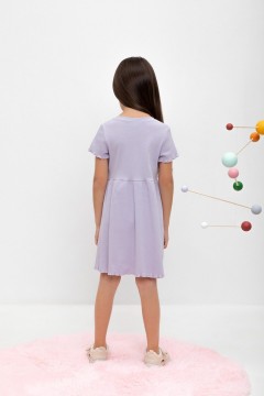Красивое фиолетовое платье для девочки КР 5864/лепесток орхидеи к453 платье Crockid(фото3)