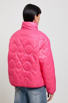 Розовая стёганная куртка 10200130339 Concept Club(фото3)
