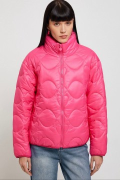 Розовая стёганная куртка 10200130339 Concept Club