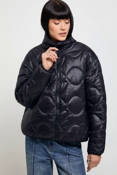 Чёрная стёганная куртка 10200130339 Concept Club