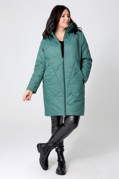 Женское пальто на молнии 24114 Dizzyway(фото2)