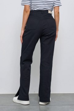 Чёрные джинсы с разрезами Jetty(фото4)
