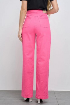 Широкие розовые джинсы Jetty(фото4)