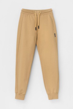 Удобные светло коричневые брюки для мальчика КР 400638/светло-коричневый к442 брюки Crockid(фото3)