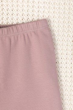 Милые брюки для девочек К 400631/серая пудра брюки Crockid(фото2)