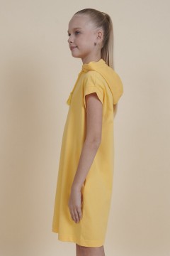 Жёлтое спортивное платье для девочки GFDA3352U Pelican(фото3)