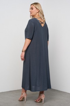 Платье длинное серое Intikoma(фото5)