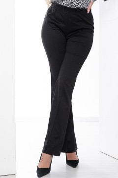 Чёрные брюки-клёш Lady Taiga(фото3)