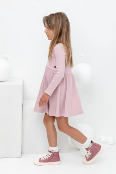 Красивое платье для девочки в цвете розовый лёд КР 5778/розовый лед к405 платье Crockid(фото3)