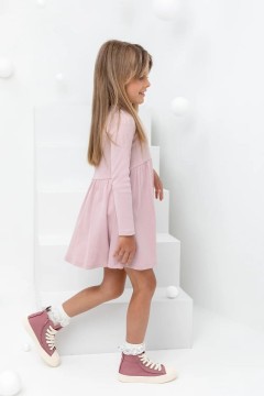 Красивое платье для девочки в цвете розовый лёд КР 5778/розовый лед к405 платье Crockid(фото2)