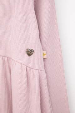 Красивое платье для девочки в цвете розовый лёд КР 5778/розовый лед к405 платье Crockid(фото5)