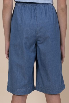 Удобные джинсовые шорты для девочки GGH3352 Pelican(фото4)