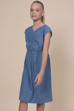 Удобное джинсовое платье для девочки GGDT3352 Pelican