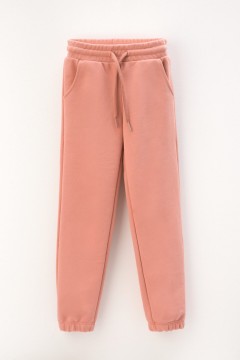 Удобные брюки для девочки КР 400458/персиковая карамель к429 брюки Crockid(фото3)