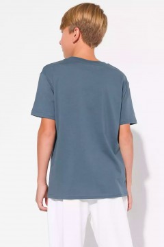 Модная футболка для мальчика с принтом 10976/1AW23 Vulpes Familiy(фото3)