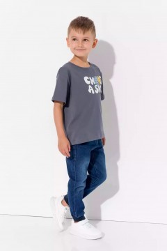 Стильные джинсы для мальчика 11127/103 Vulpes Familiy(фото2)