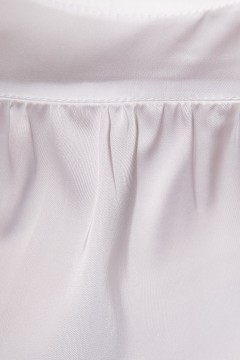 Шёлковая белая блузка Lady Taiga(фото3)