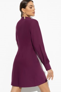 Короткое фиолетовое платье Charutti(фото5)