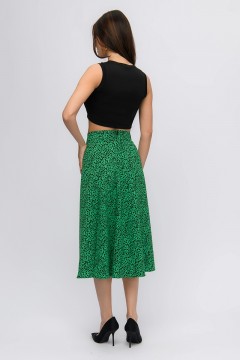 Зелёная юбка с принтом 1001 dress(фото3)