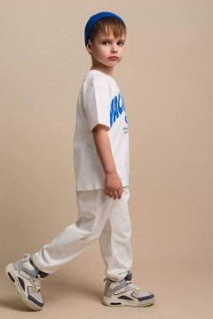 Модная футболка с принтом для мальчика 10609SS24 Vulpes Familiy(фото2)