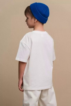Модная футболка с принтом для мальчика 10609SS24 Vulpes Familiy(фото3)