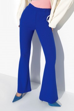 Синие брюки-клёш Charutti(фото2)