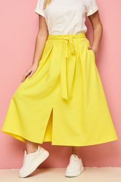 Жёлтая женская юбка Sparada(фото2)