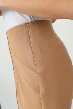 Классические бежевые брюки Wisell(фото4)