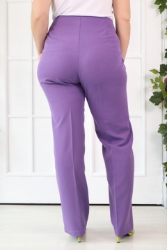 Классические фиолетовые брюки Wisell(фото5)
