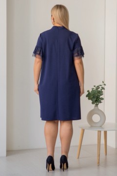 Синее короткое платье Venusita(фото3)