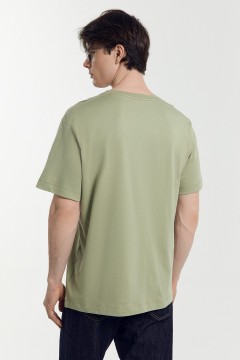 Модная мужская футболка с принтом  24-3554П-0 Mark Formelle men(фото3)