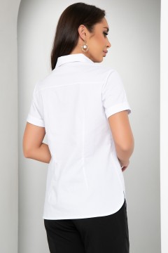 Белая рубашка в деловом стиле Diolche(фото3)